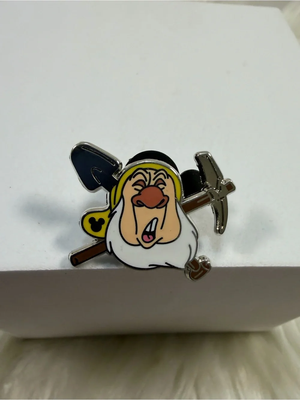 💙3/$20💙 Disney Dopey Enamel Pin with Yellow Hood and White Beard